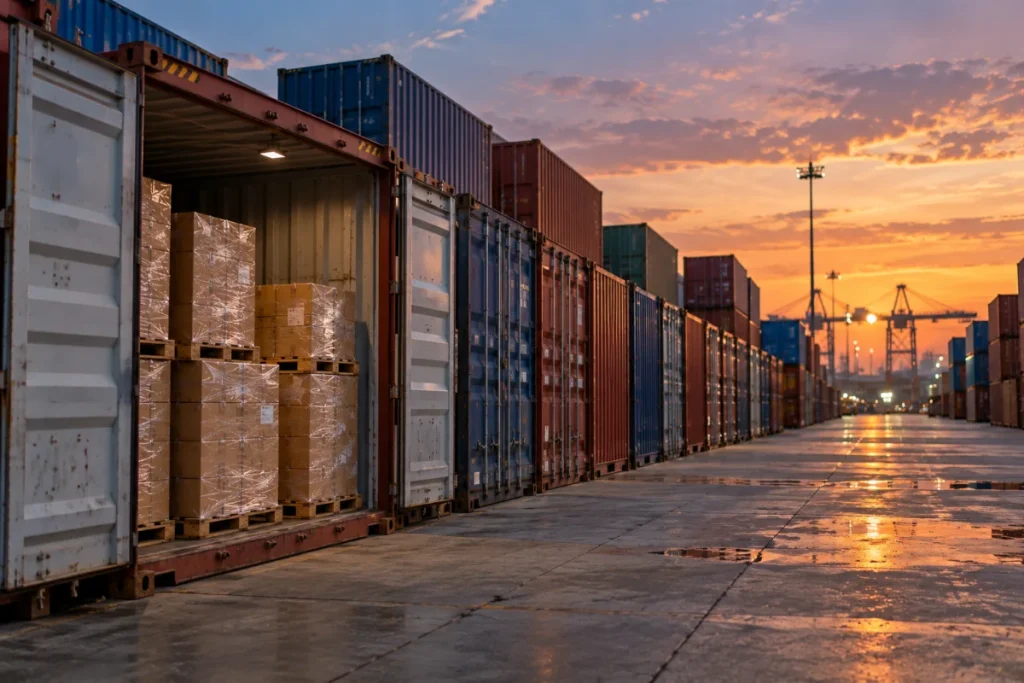 Lưu ý khi rút container