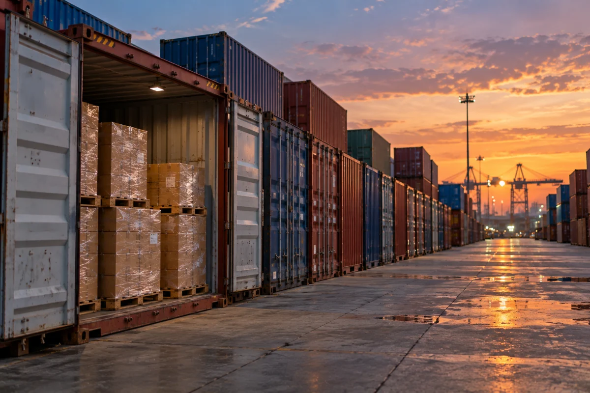 Lưu ý khi rút container